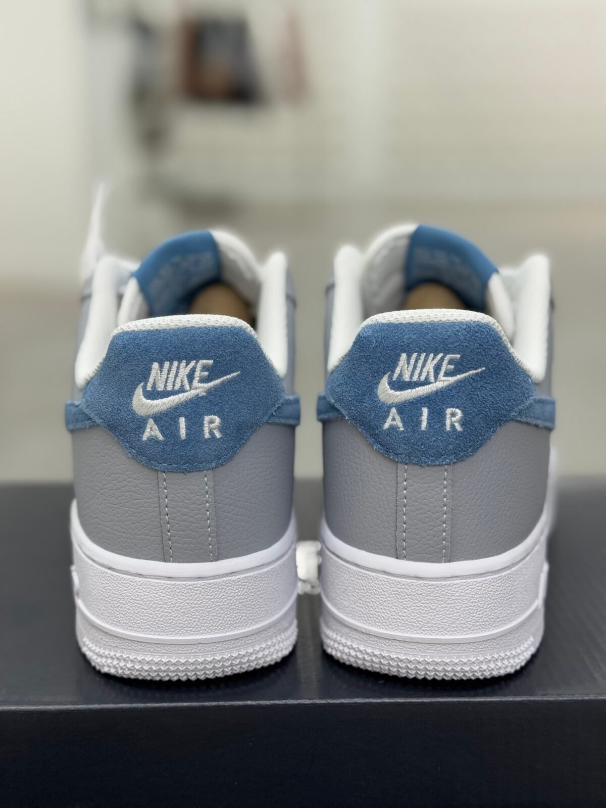 Nike Air Force 1 '07 LV8 'Grey Blue' - Image 4