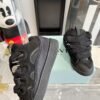 LANVIN Triple Black Curb Sneaker - Image 3