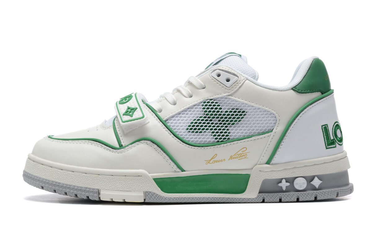 Louis Vuitton sneaker Green/white