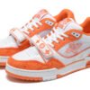 Louis Vuitton Sneaker Trainer white/orange - Image 2